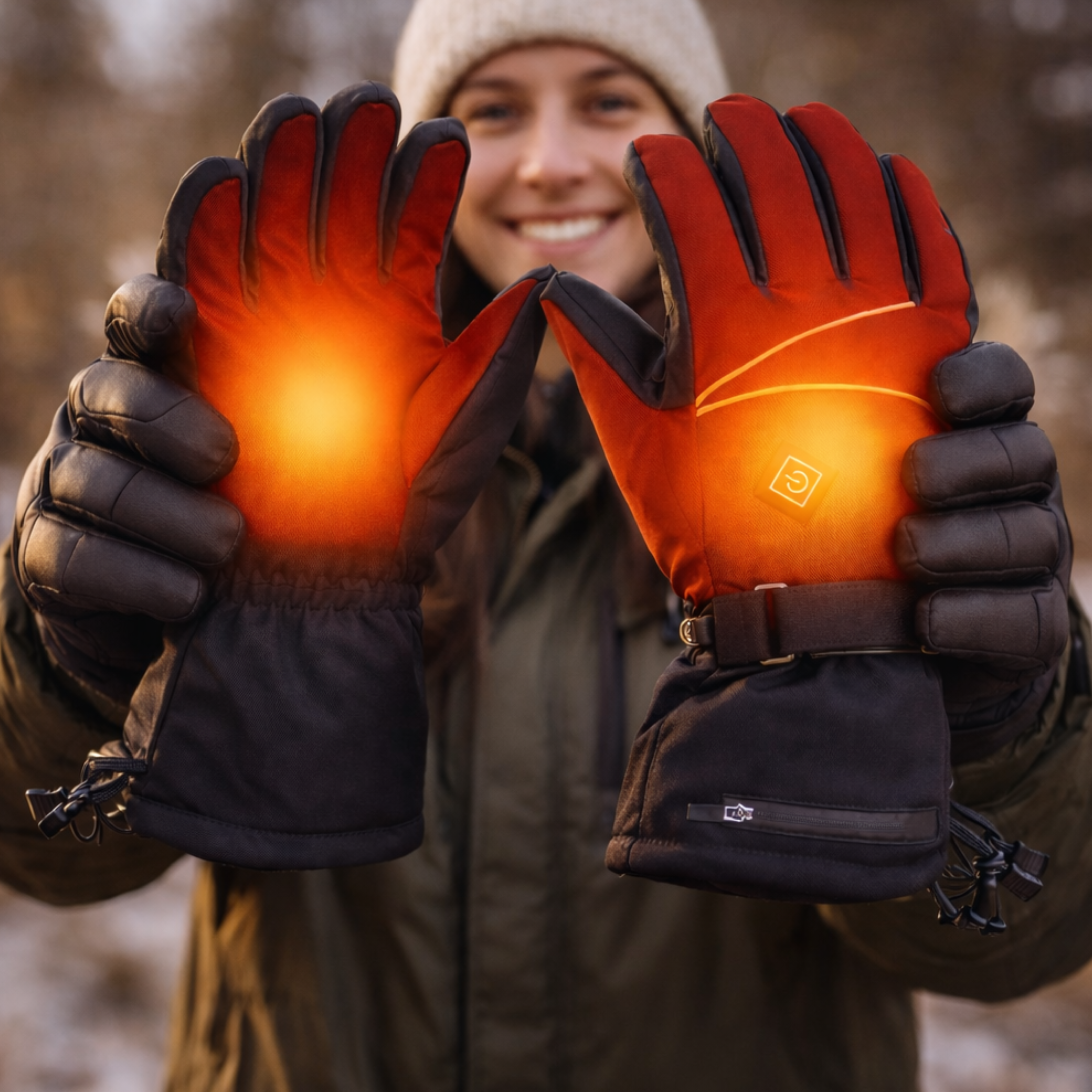Hotjak Heated Gloves reviews Olivia M.